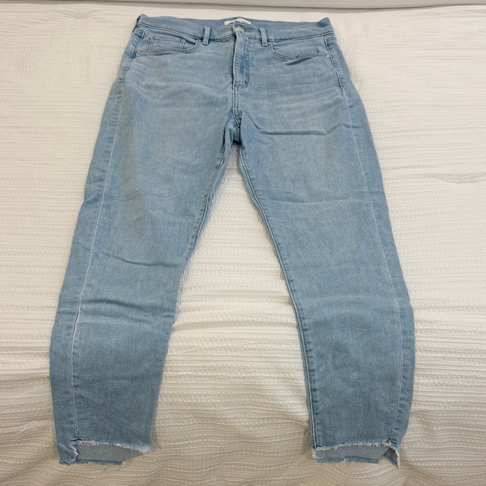 LOFT Light Blue Ankle Jeans